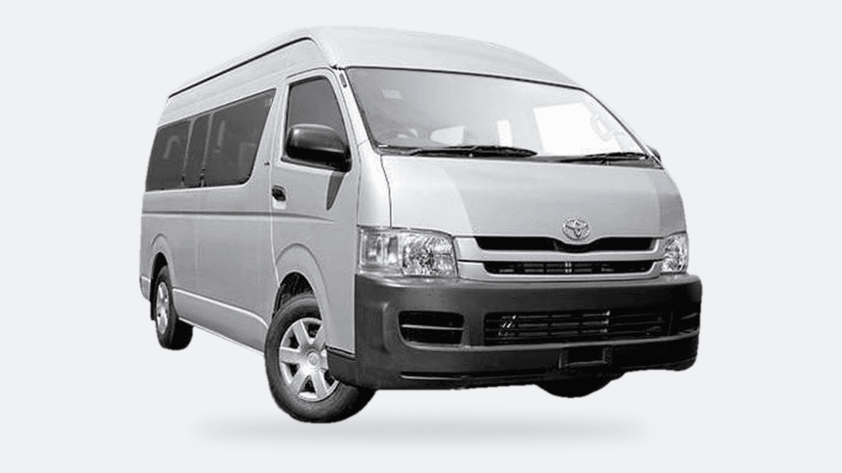 Toyota HiAce van
